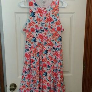 SO Floral White Dress